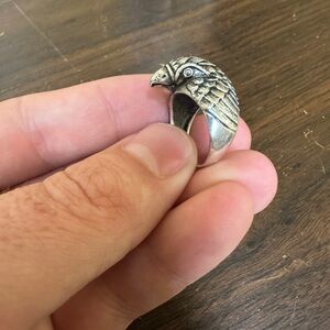 Silver Eagle Ring 925 (Small)